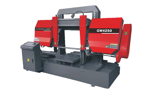 普安GW4250双柱龙门卧式带锯床