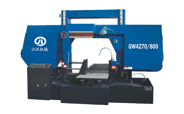 普安GW4270/800双柱龙门卧式带锯床